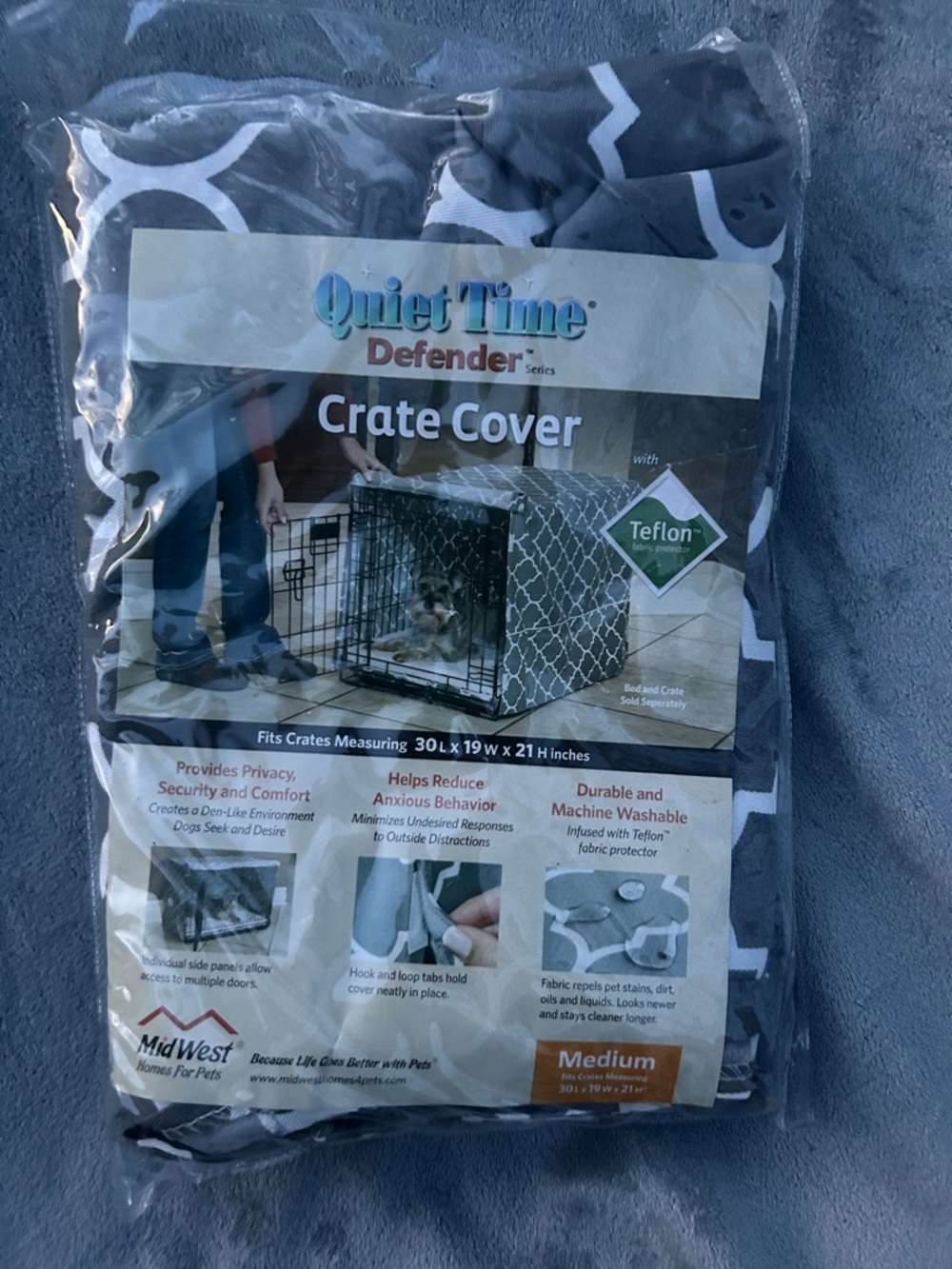 Quiet Time Crate Cover